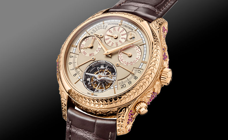 2022新作 16種類の複雑機構が盛り込まれた、神話と天文学の両方にまつわるユニークピース。ヴァシュロン・コンスタンタン「レ・キャビノティエ・グランド・コンプリケーション・バッカス」