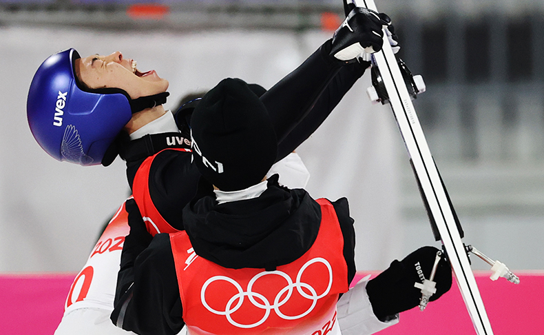 オメガのアンバサダー、小林陵侑選手が金メダル獲得！