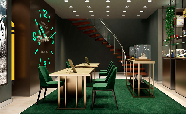 パネライ 大阪ブティックがリニューアルオープン