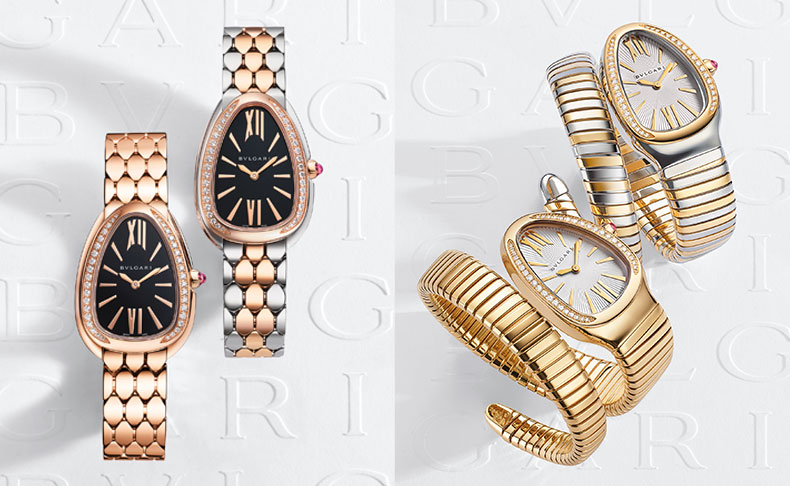 2022新作 ブルガリ独自の美学を具現化。ゴールドに生まれ変わった、ブルガリ「セルペンティ セドゥットーリ」「セルペンティ トゥボガス」