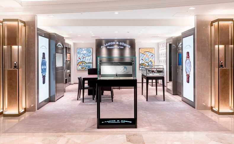 A.ランゲ&ゾーネ ブティック 日本橋三越本店が国内3店舗目の直営ブティックに