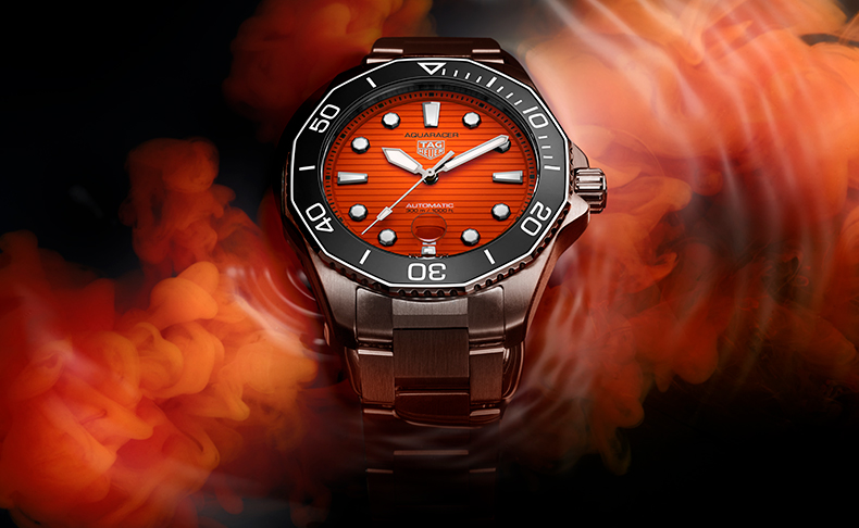 2022新作 ヒストリカルモデルから着想を得た、「タグ・ホイヤー アクアレーサー プロフェッショナル300 オレンジダイバー」