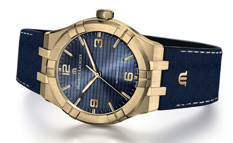 洗練されたブロンズケースの限定モデル。モーリス・ラクロア『アイコン オートマティック ブロンズ 限定モデル』
