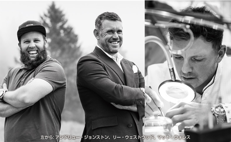 オーデマ ピゲがプロゴルファーを時計づくりのアートへと誘う 