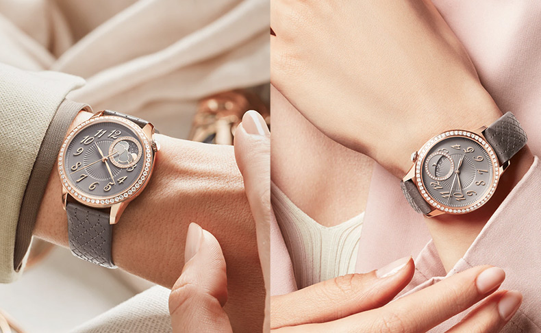 2022新作 コレクション初のトープカラーを採用した、ヴァシュロン・コンスタンタン「エジェリー・ムーンフェイズ」「エジェリー・オートマティック」