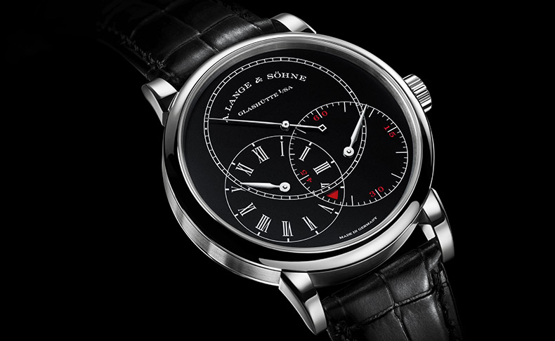 SIHH 2019新作 ブラックダイヤルを収めたホワイトゴールドケースの新作「リヒャルト・ランゲ・ジャンピングセコンド」