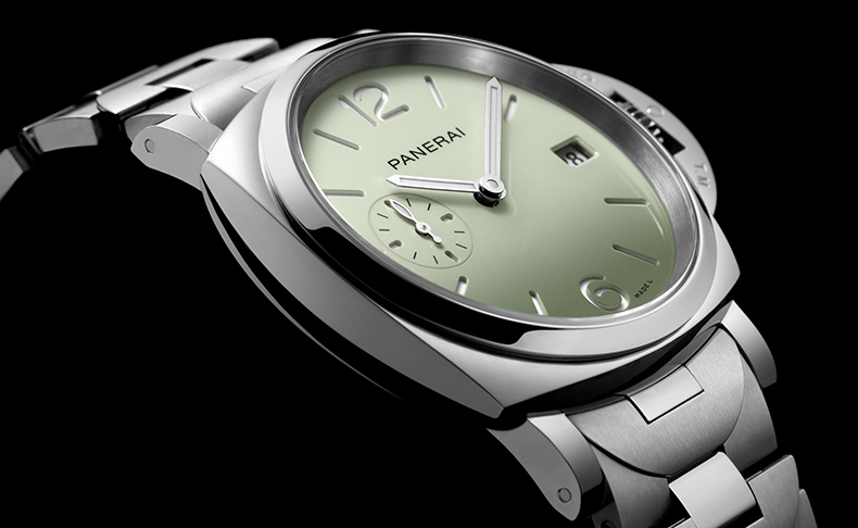 2023新作 ブランド初のモダンなパステルカラー ダイヤル。パネライ「ルミノール ドゥエ 38mm」