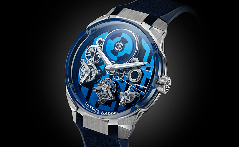 2023新作 オート・オルロジュリーの枠を超えた魅惑的な新モデル。ユリス・ナルダン「ブラスト フリーホイール マルケトリ」