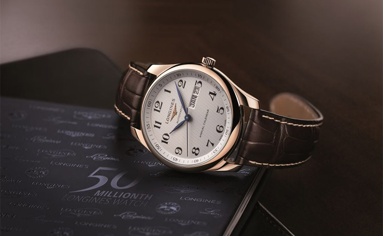 ロンジンが製作した時計が通算50,000,000本に。記念ウォッチ「ロンジン マスターコレクション」を製作