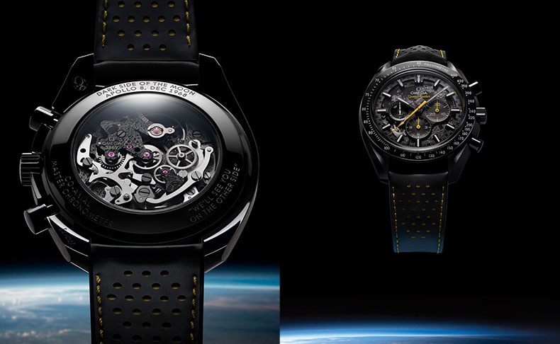 2024新作 Apollo 8に想いを馳せて。オメガ「スピードマスター ダーク サイド オブ ザ ムーン アポロ8号」