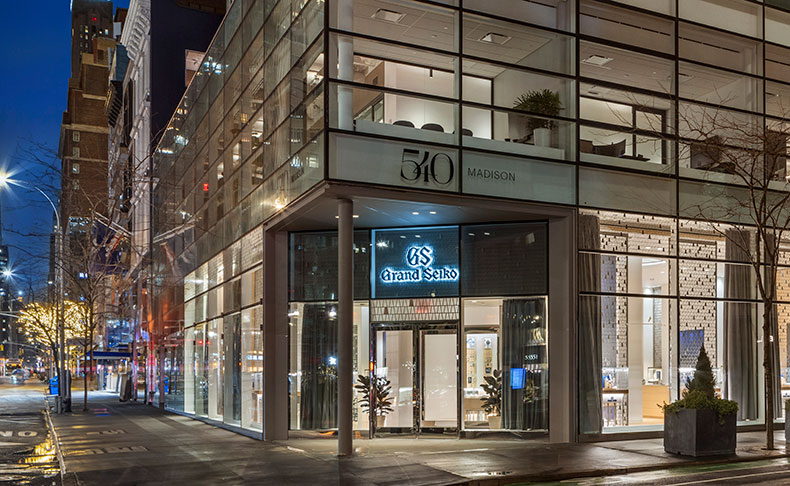 世界最大のグランドセイコーフラッグシップブティックを、ニューヨークにオープン
