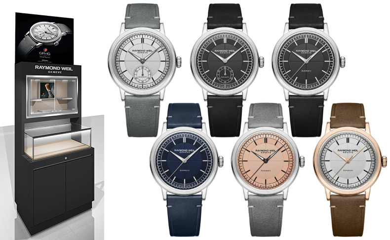 「GPHG2023 チャレンジウォッチ賞」を受賞した「ミレジム」全6モデルを取り扱い。レイモンド・ウェイルのコーナーがISHIDA新宿にオープン