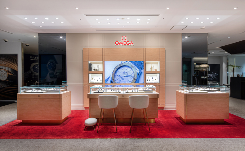 オメガの最新デザインコンセプトを採用した「オメガショップ ISHIDA 表参道」が2024年3月14日(木)リニューアルオープン