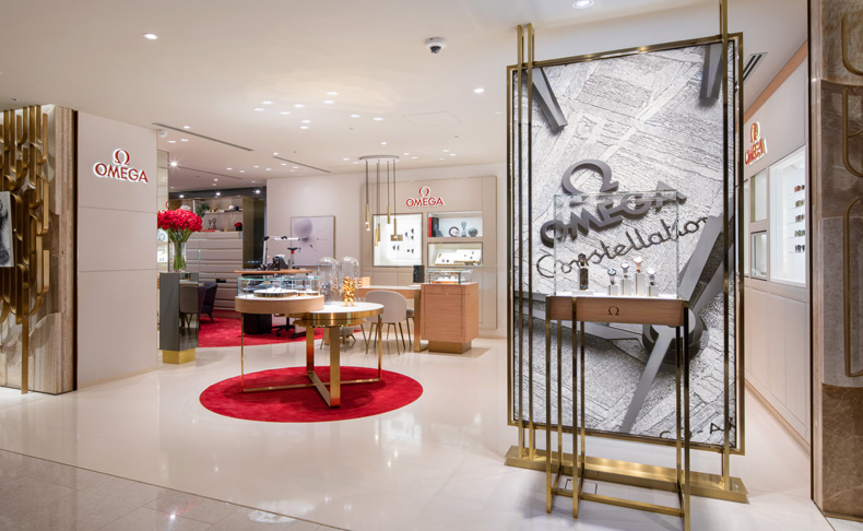 「オメガブティック伊勢丹新宿店」が2024年3月27日(水)リニューアルオープン。ブティックテクニシャンによるアフターケアサービスも開始