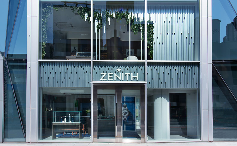 ゼニスのラグジュアリーな新店舗、「ゼニス ブティック表参道」が2024年4月17日(水)オープン