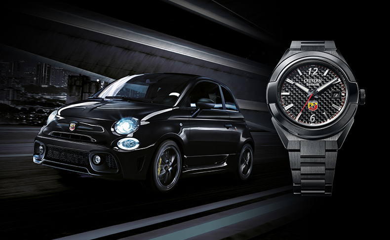 2025新作 「シチズン シリーズエイト」から蠍のエンブレムで名高い「ABARTH」とのコラボレーションモデルが登場