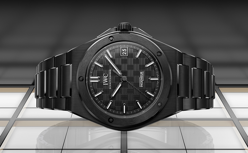 2025新作 ブラックセラミック製のIWC「インヂュニア・オートマティック 42」