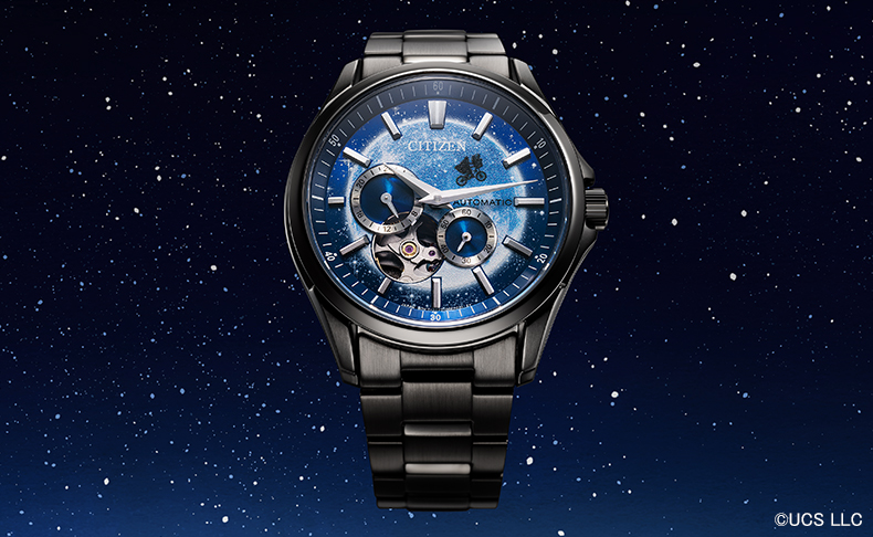 2025新作 「シチズンコレクション」より、名作SF映画「E.T.」をモチーフにしたメカニカルウオッチが、映画が日本で初公開された12月4日に発売