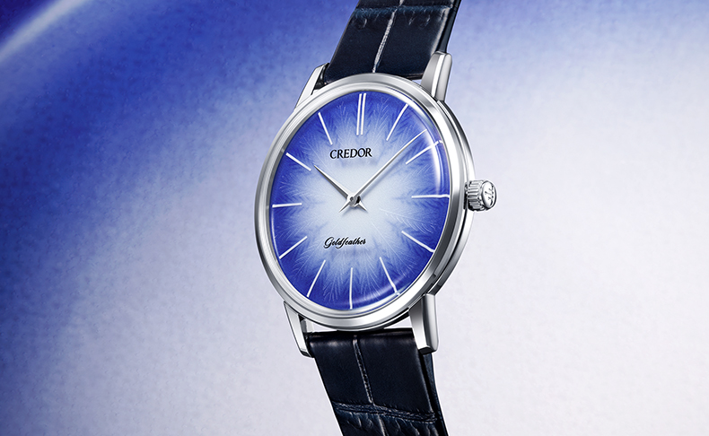 2026新作 伊万里鍋島焼の美しさの新境地に至る限定モデルが登場。クレドール「ゴールドフェザー 伊万里鍋島焼ダイヤル 限定モデル」