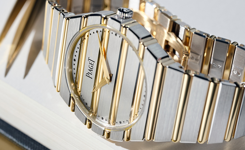2026新作 ホワイトゴールドとイエローゴールドを組み合わせた「ピアジェ ポロ 79 ツートーン」