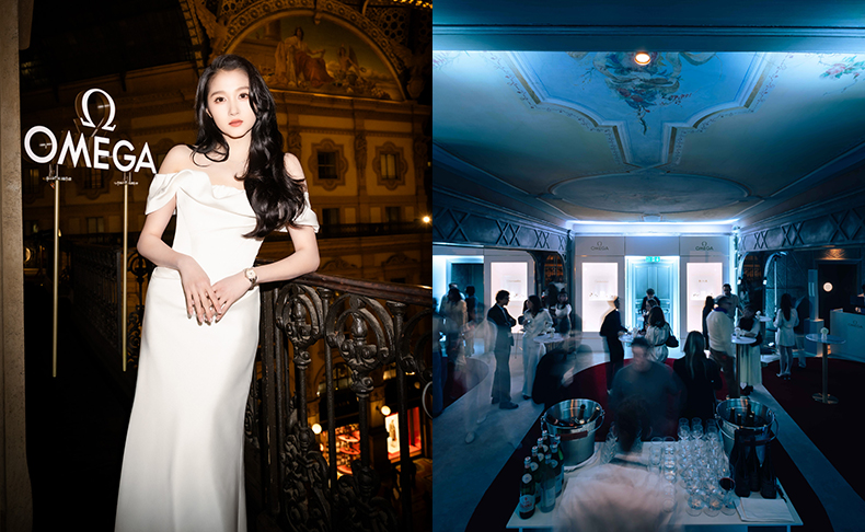 オメガハウス ミラノ、グァン・シャオトンを迎え“Winter Tales”ナイトを祝福