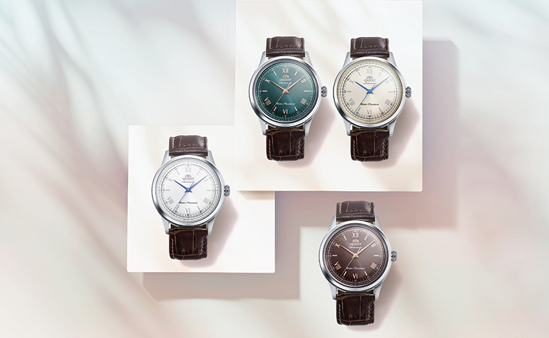 2026新作 オリエントから「オリエントバンビーノ 38」と「オリエントバンビーノ」の新しい文字板デザインとカラーが登場