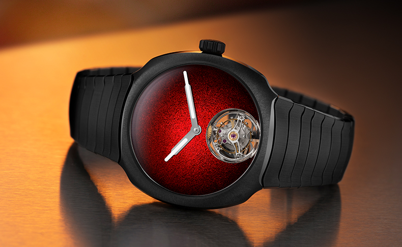 2026新作 H.モーザーが切り拓く、新たな創造の領域。H.モーザー「ストリームライナー・トゥールビヨン コンセプト セラミック」