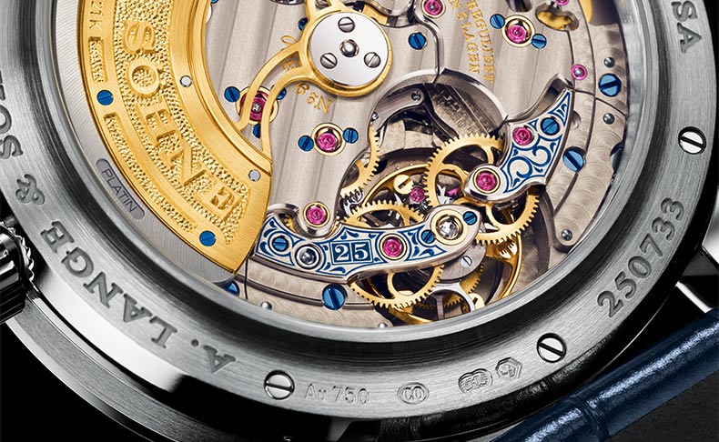 2019 新作 25周年を祝うアニバーサリーコレクション第4弾「ランゲ1・トゥールビヨン・パーペチュアルカレンダー “25th アニバーサリー”」