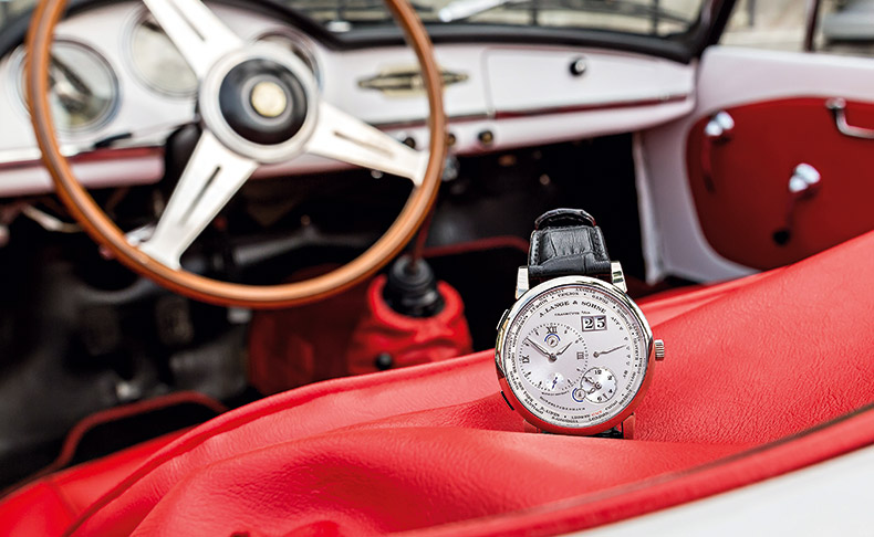 A.ランゲ&ゾーネ×コンコルソ・デレガンツァ。賞のために特別製作された「ランゲ1・タイムゾーン“コモ・エディション”」