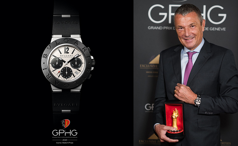 ジュネーブ ウォッチ グランプリ 2020「ブルガリ アルミニウム クロノグラフ」がアイコニック ウォッチ部門で受賞