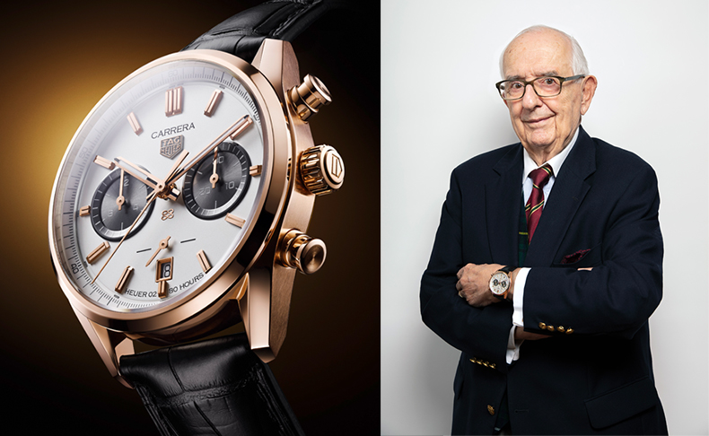 ジャック・ホイヤーを讃える「タグ・ホイヤー カレラ クロノグラフ ジャック・ホイヤー バースデーリミテッドエディション」が登場