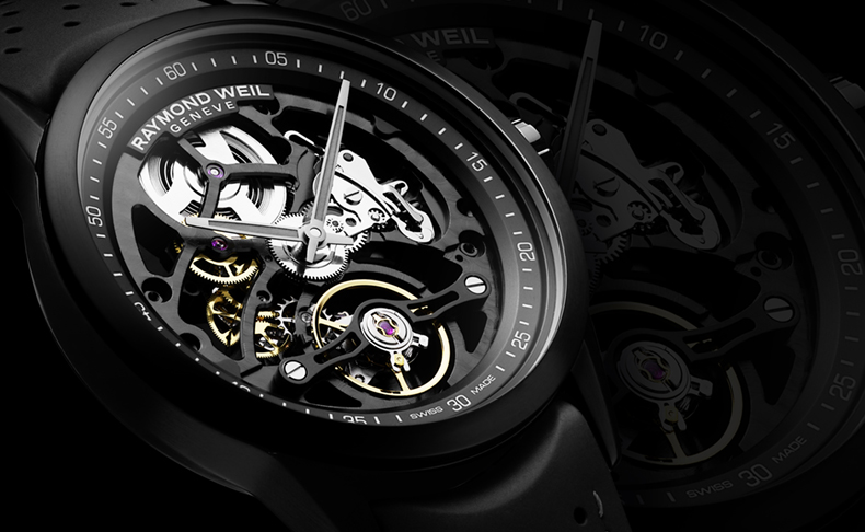 フランスの伝統色“アントラシート”をムーブメントに施した、レイモンド・ウェイル「フリーランサー」フルスケルトンタイプのバージョンアップモデルが2021年1月に発売決定