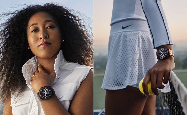 タグ・ホイヤー 新ブランド アンバサダーに、テニスチャンピオン 大坂なおみ選手が就任!