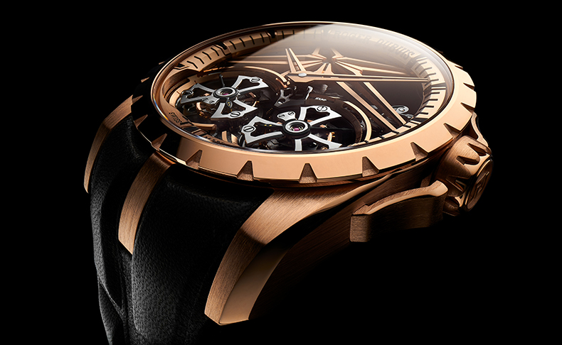 2021新作 ハイパーオロロジーの未来がそこに。ロジェ・デュブイ「エクスカリバー スケルトン ダブルフライングトゥールビヨン」