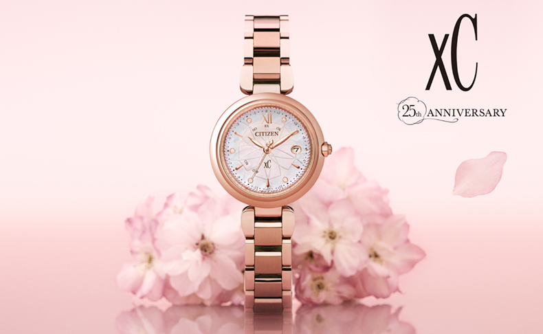 シチズン Citizen 21新作 シチズン クロスシー 誕 25周年記念モデル登場 瑞々しく咲き誇る桜の花を描いた限定デザイン ブランド腕時計の正規販売店紹介サイトgressive グレッシブ