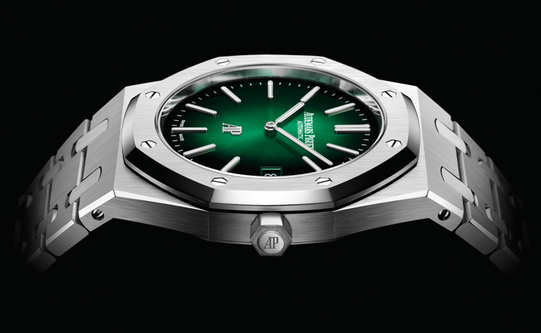 2021新作 オーデマ ピゲ「ロイヤル オーク」のグリーンカラー