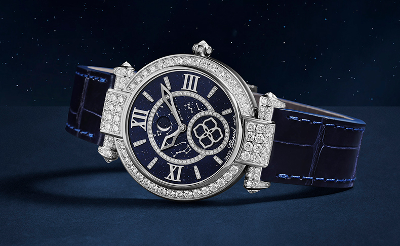 2021新作 高精度コンプリケーションに加わる天空の帝国。ショパール「インペリアーレ ムーンフェイズ」