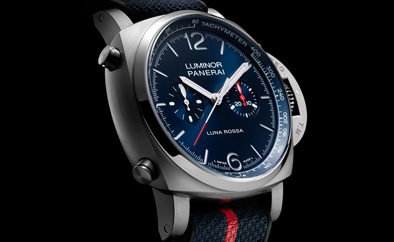 2021新作 ルナロッサ・プラダ・ピレリチームにインスパイアされた新しい限定モデル。パネライ「ルミノール クロノ ルナロッサ」
