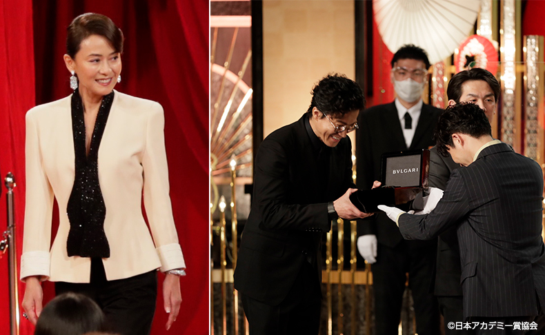 映画と深い関わりを持つブルガリが「第44回日本アカデミー賞」の最高の祭典を華やかに彩る