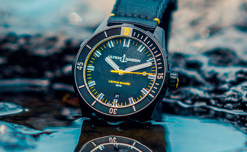 2021新作 海洋保護のため、ユリス・ナルダンから新しい限定モデル「ダイバー レモンシャーク」が登場