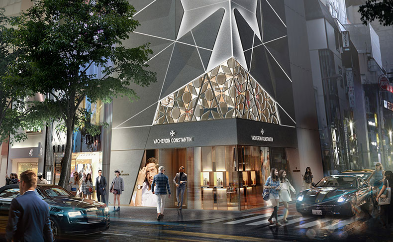 ヴァシュロン・コンスタンタンが銀座に新たな旗艦店をオープン