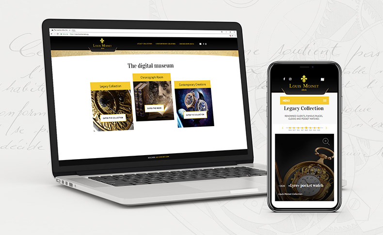 ルイ・モネ デジタルミュージアムを開始