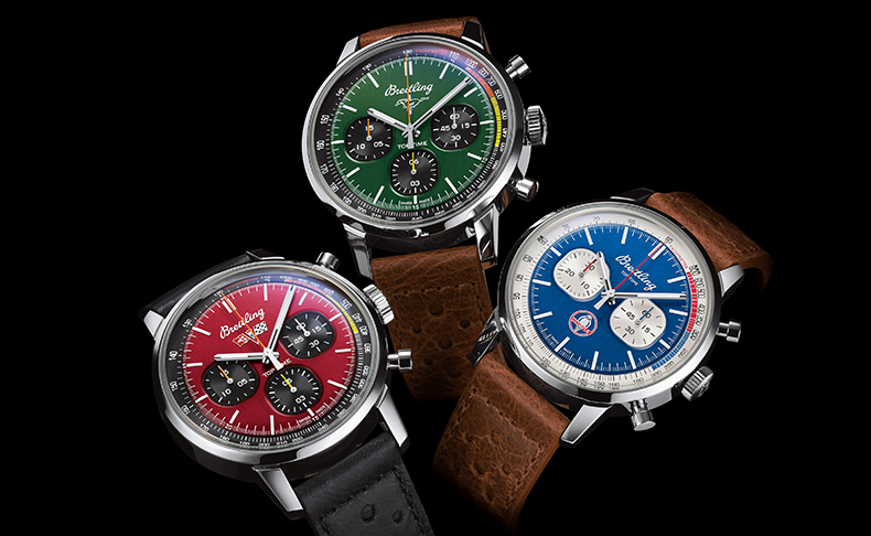 2021新作 スタイルとドライブを愛する人へ。ブライトリング、トップタイム クラシックカーズ スクワッドを発表