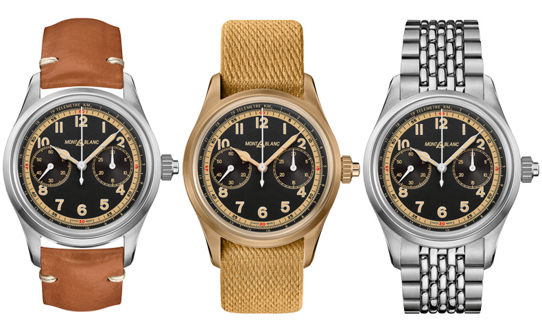 2020新作 ミネルバの遺産にインスパイアされた、モンブラン「1858 モノプッシャークロノグラフ リミテッドエディション 1858」