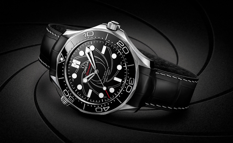 2020新作 高級感漂うプラチナゴールドのボンドモデル。オメガ「シーマスター ダイバー300M ジェームズ・ボンド プラチナ ナンバード エディション」