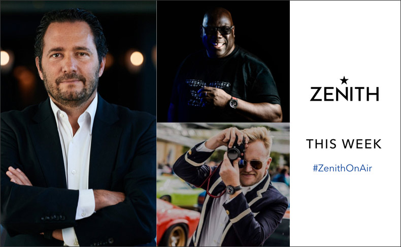 4月28日21時より「ZENITH ON AIR」ライブ配信。ゼニスCEO ジュリアン トルナーレ氏からのビデオメッセージも到着