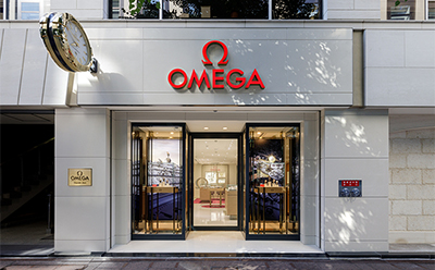 オメガブティック銀座並木通り