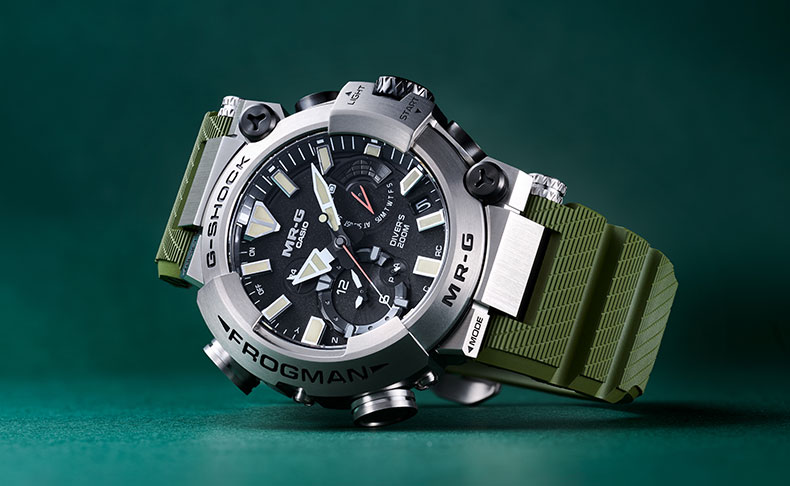 大人のラグジュアリーウォッチ 「MR-G FROGMAN」｜G-SHOCK MRG-BF1000RG-3AJR フロッグマン