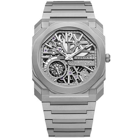 ブルガリ　BVLGARI オクト フィニッシモ スケルトン エイトデイズ 103610