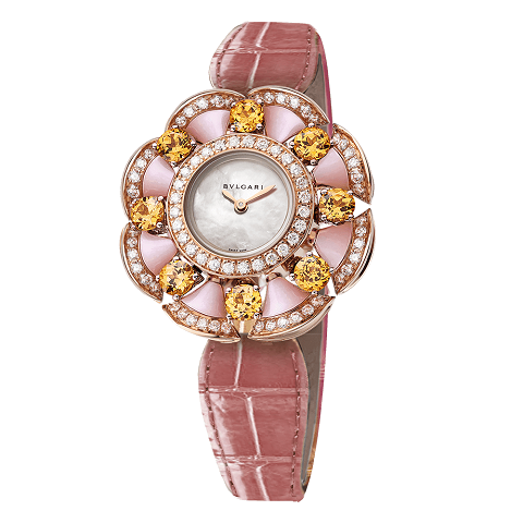ブルガリ　BVLGARI ディーヴァドリーム ディヴィッシマ ピンクオパール＆シトリン 103635